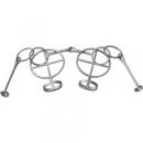 丸型くつわ　銀メッキ