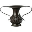 のし耳 斑焼青銅