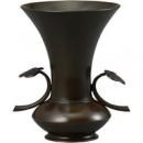 元禄長型霊苔耳 斑焼青銅