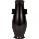 管耳瓶 オトシ付 赤黒